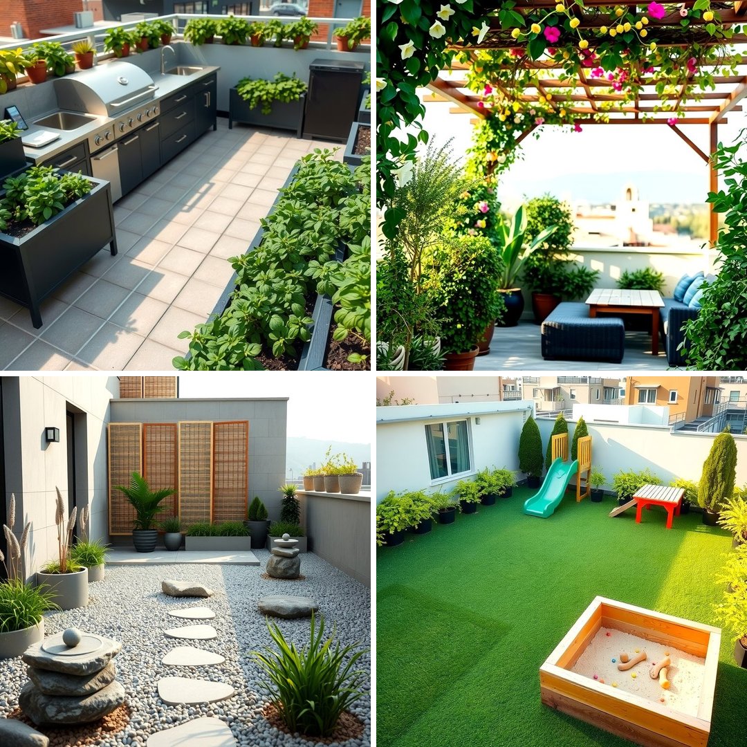 25 Rooftop Garden Ideas for Urban Green Spaces