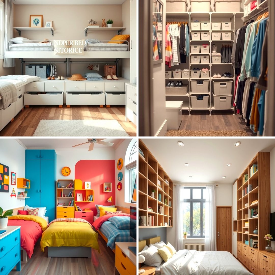 25 Shared Bedroom Ideas for Small Rooms to Maximize Space