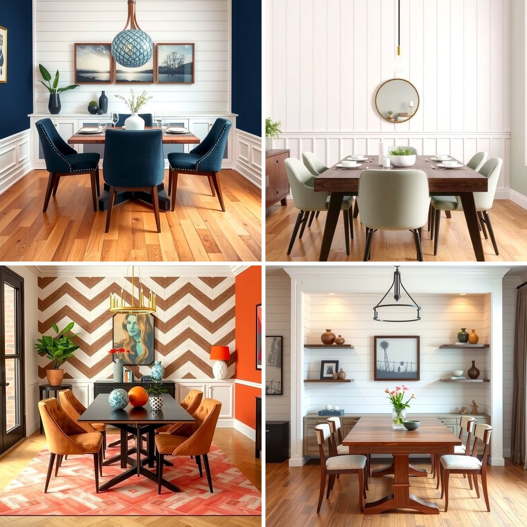25 Shiplap Dining Room Wall Ideas for Rustic Charm