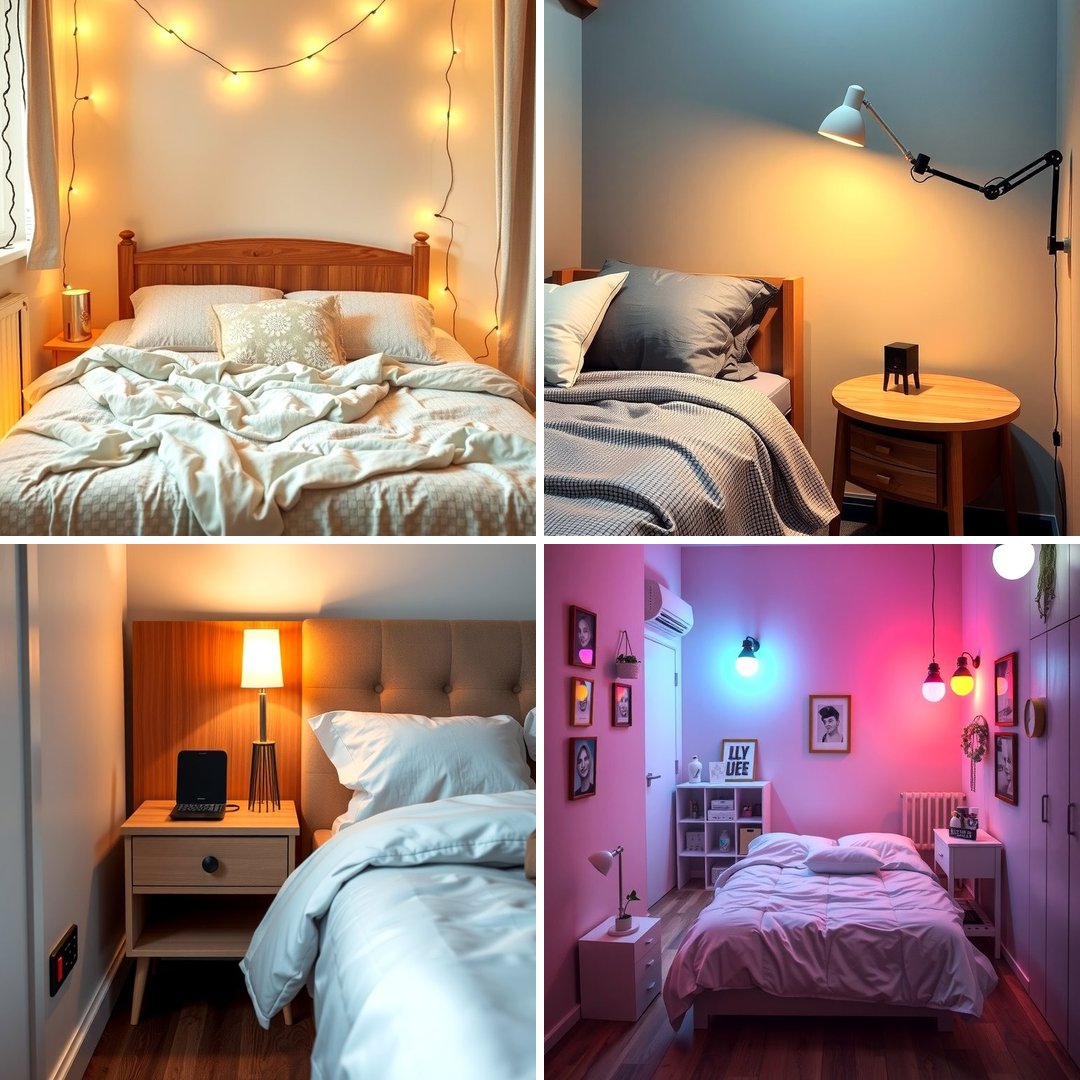 25 Small Bedroom Lighting Ideas To Brighten Your Space