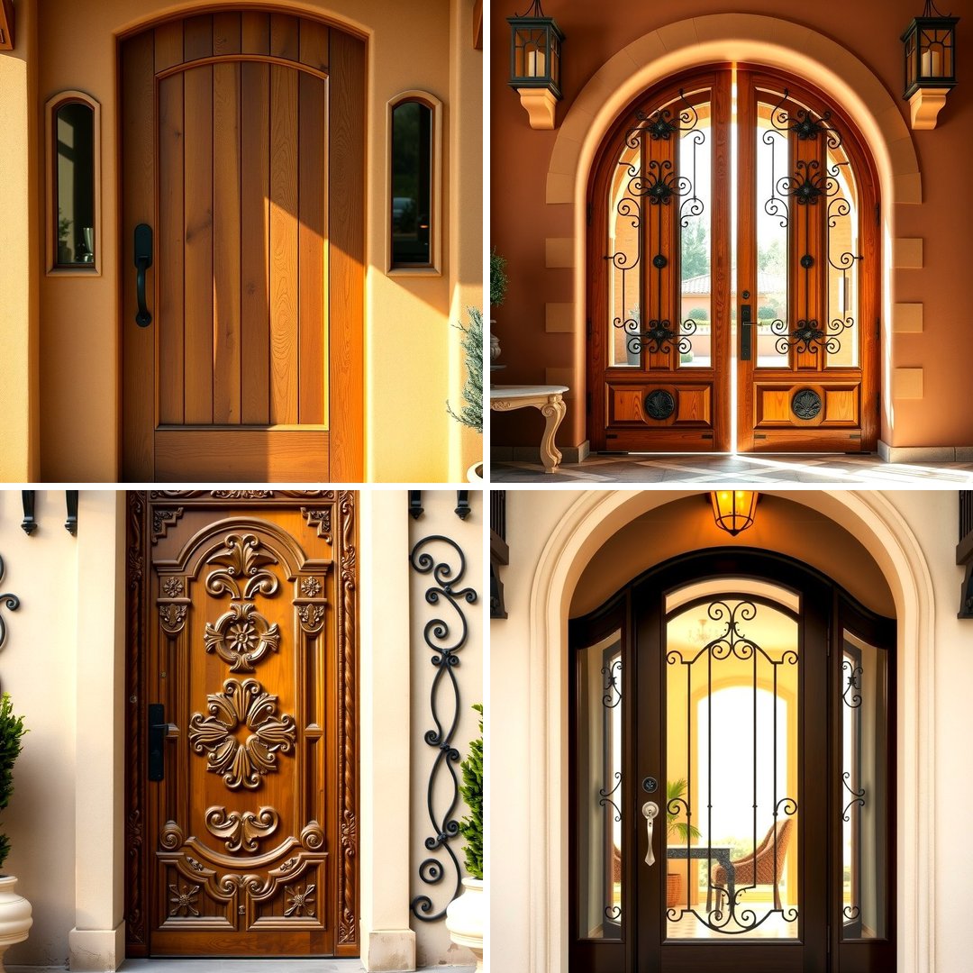 25 Spanish Style Front Door Ideas for Curb Appeal