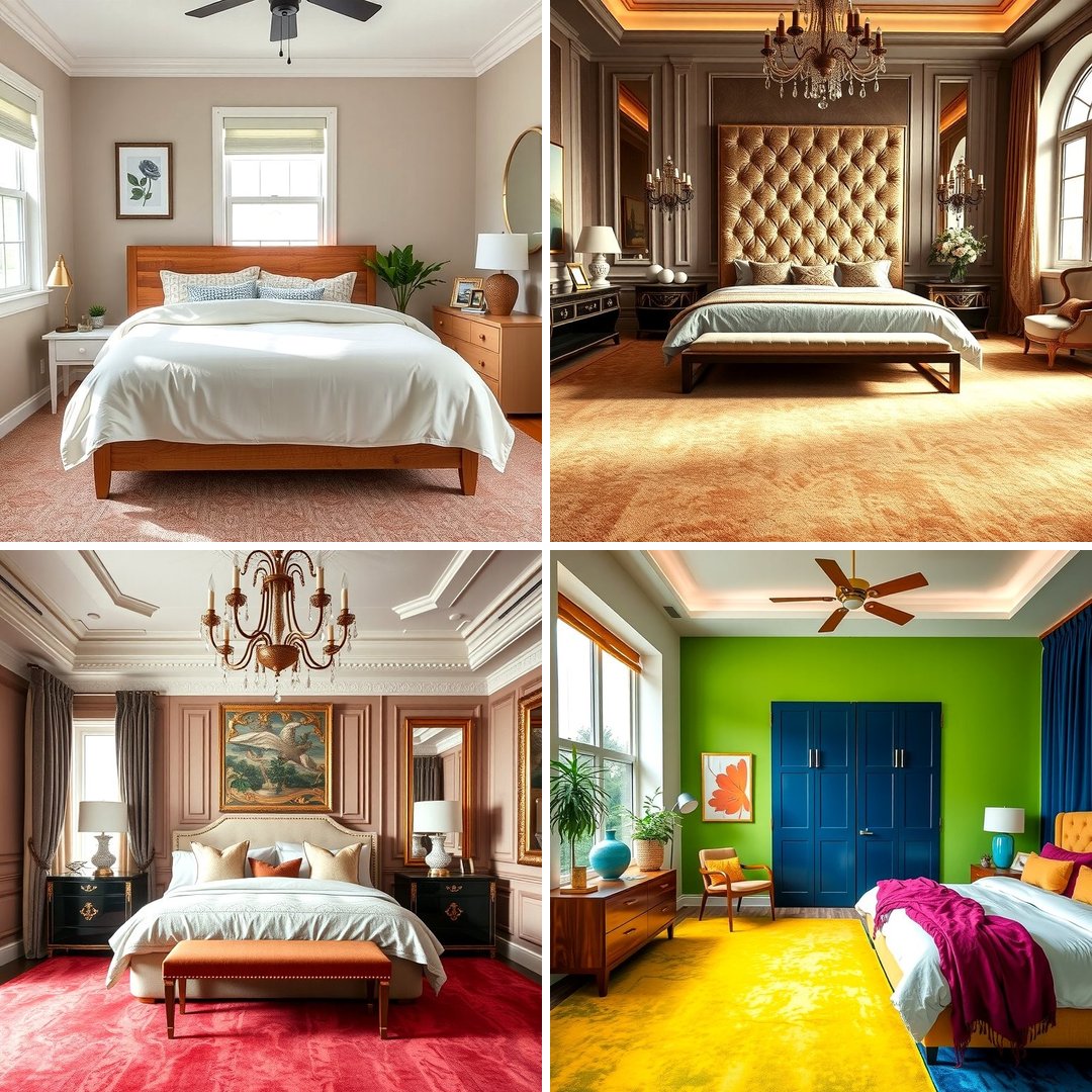 25 Stylish Bedroom Carpet Ideas for a Comfortable Retreat