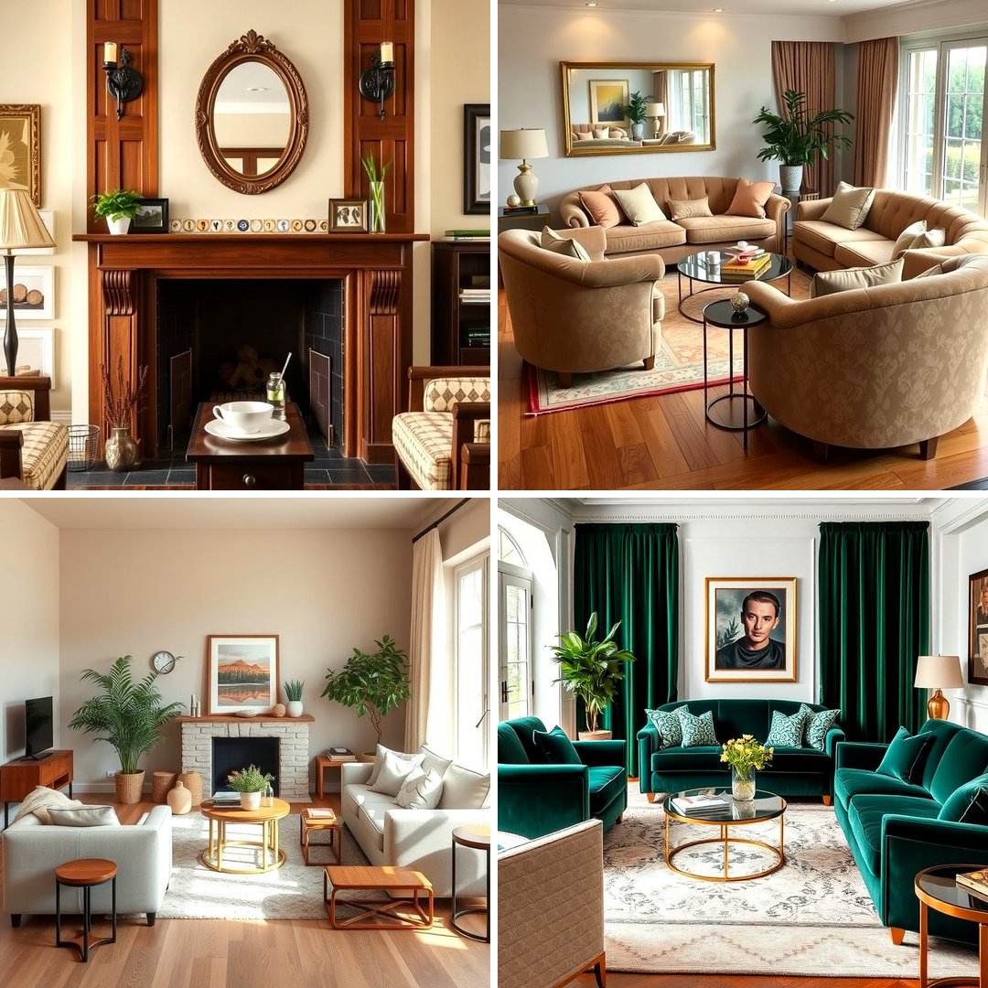 25 Vintage 1930s Living Room Design Ideas for Nostalgia