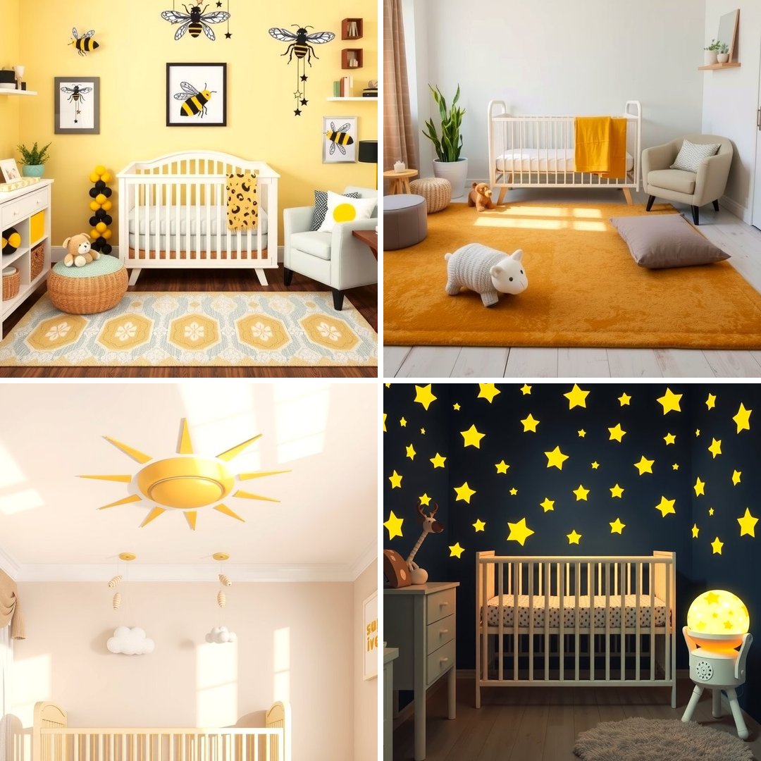 25 Yellow Nursery Ideas for a Cheerful Baby Room