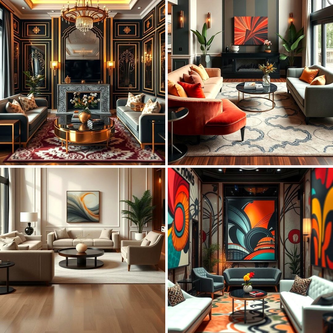 30 Art Deco Interior Design Ideas for Glamorous Spaces