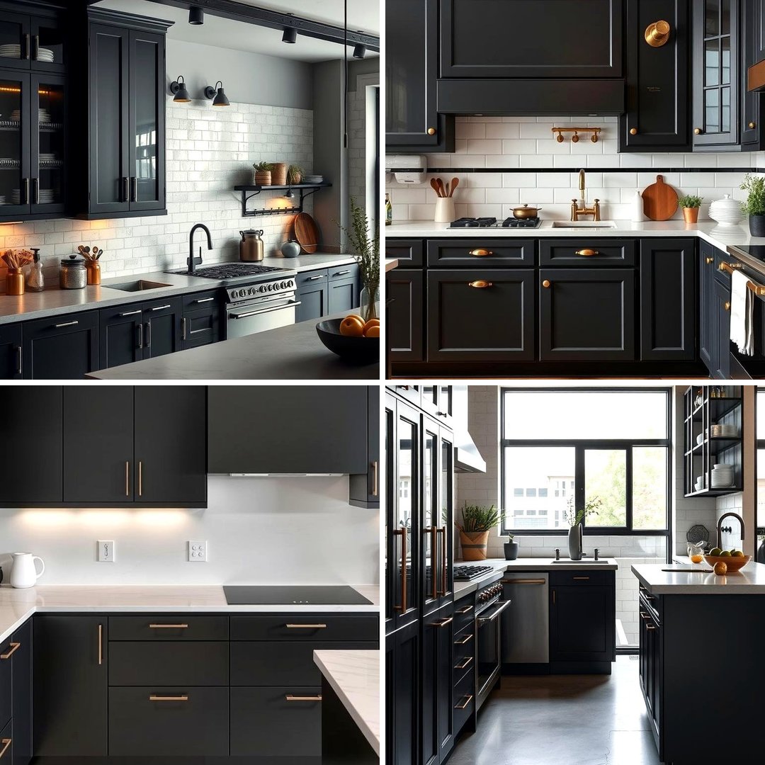 30 Black Kitchen Cabinet Ideas for Bold Modern Spaces