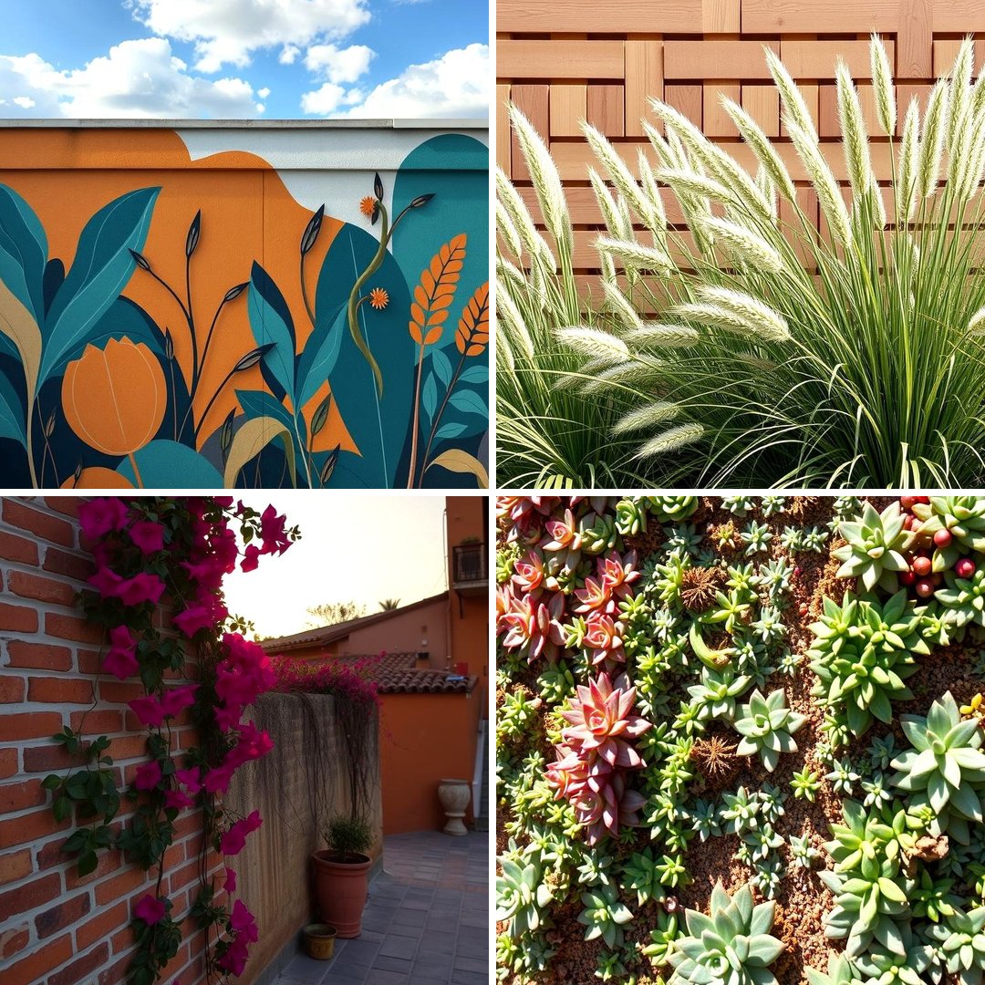 30 Garden Wall Ideas for Vertical Planting and Privacy Screens