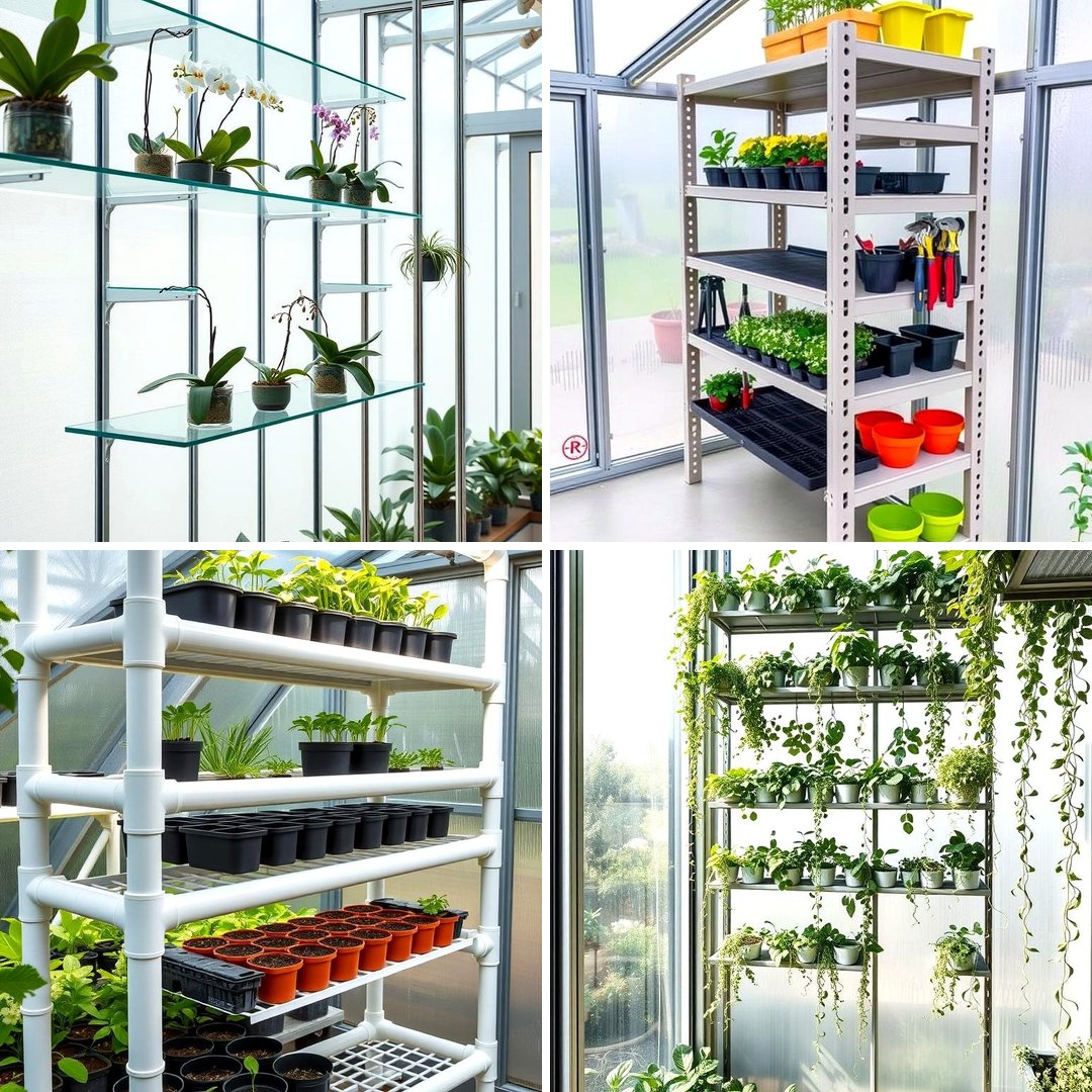 30 Greenhouse Shelving Ideas: Organized Plant Storage