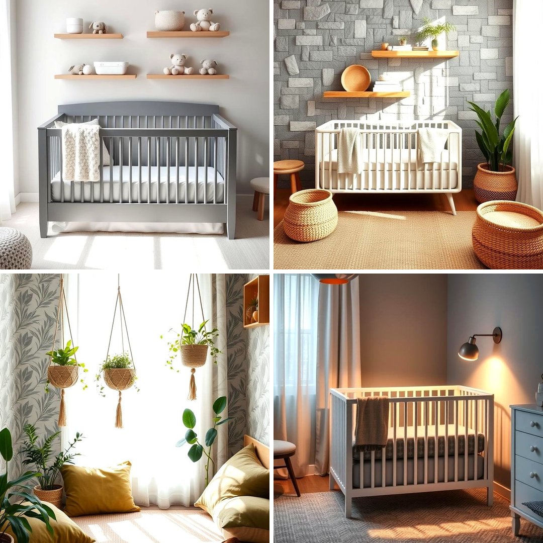 30 Grey Nursery Ideas: Calming & Modern Baby Room Designs