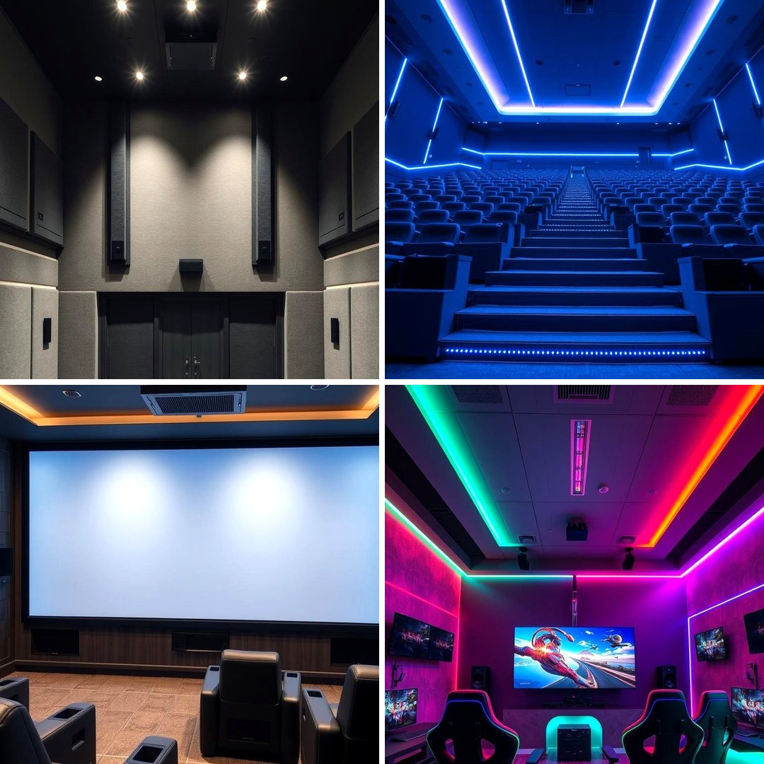 30 Home Theater Ideas: Immersive Entertainment Spaces
