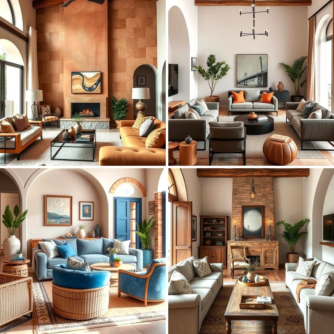 30 Mediterranean Living Room Ideas: Warm & Inviting Spaces