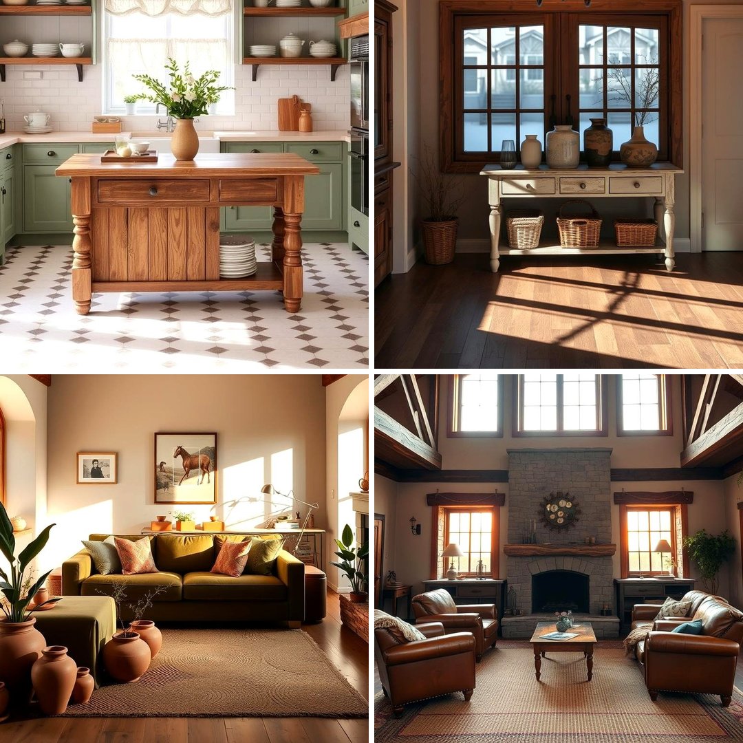 Picture of 30 Rustic Interior Design Ideas for Cozy Living Spaces