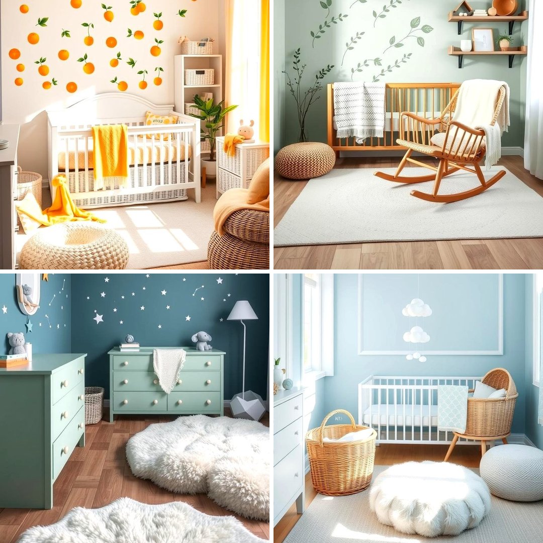 30 Soothing Nursery Color Ideas for a Calming Atmosphere