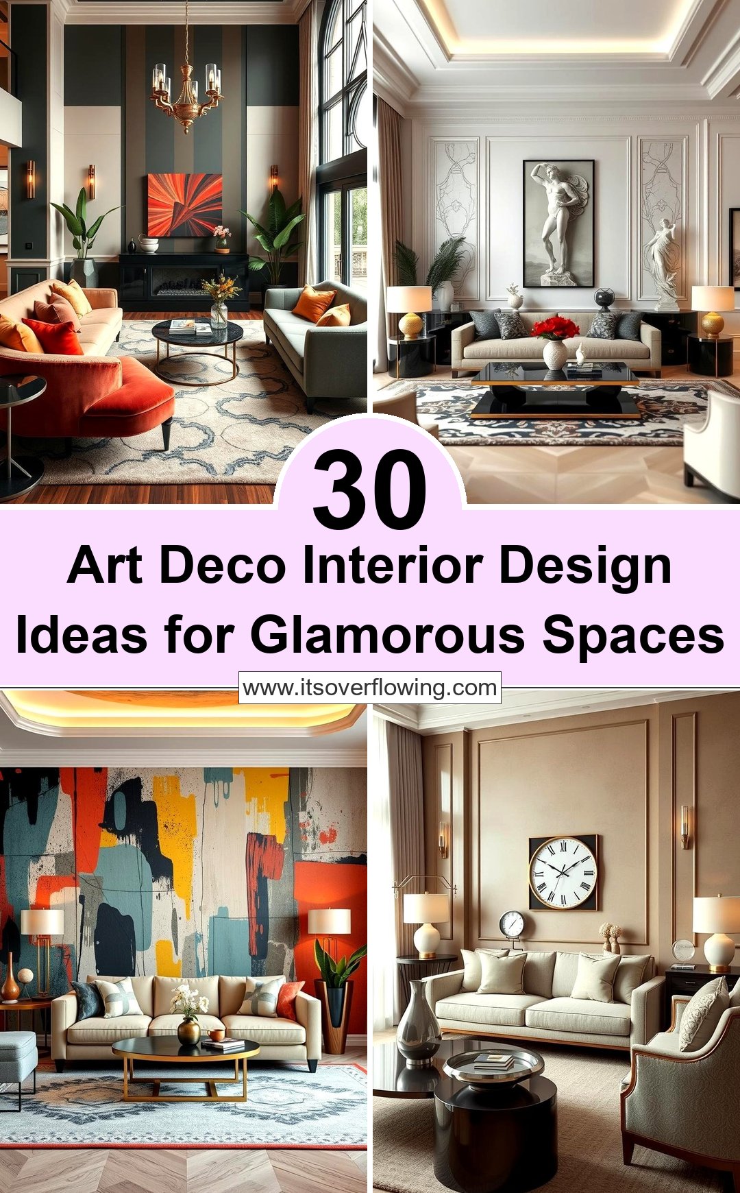 30 Art Deco Interior Design Ideas for Glamorous Spaces