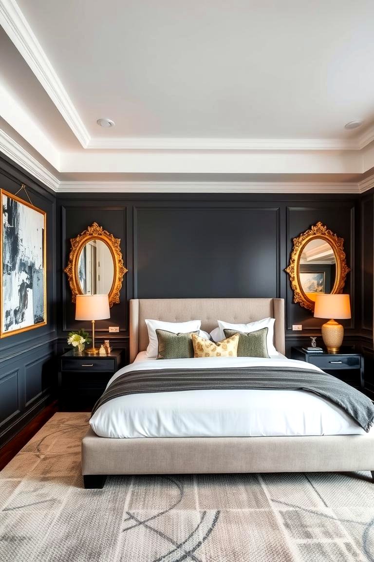 30 Dark Grey Bedroom Ideas for Modern Serene Spaces