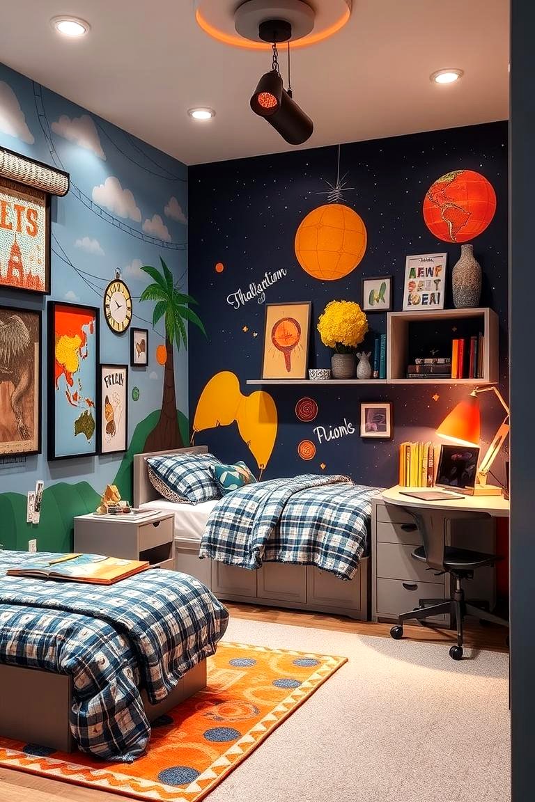 21 Boys' Room Ideas: Themed Decor & Functional Layouts