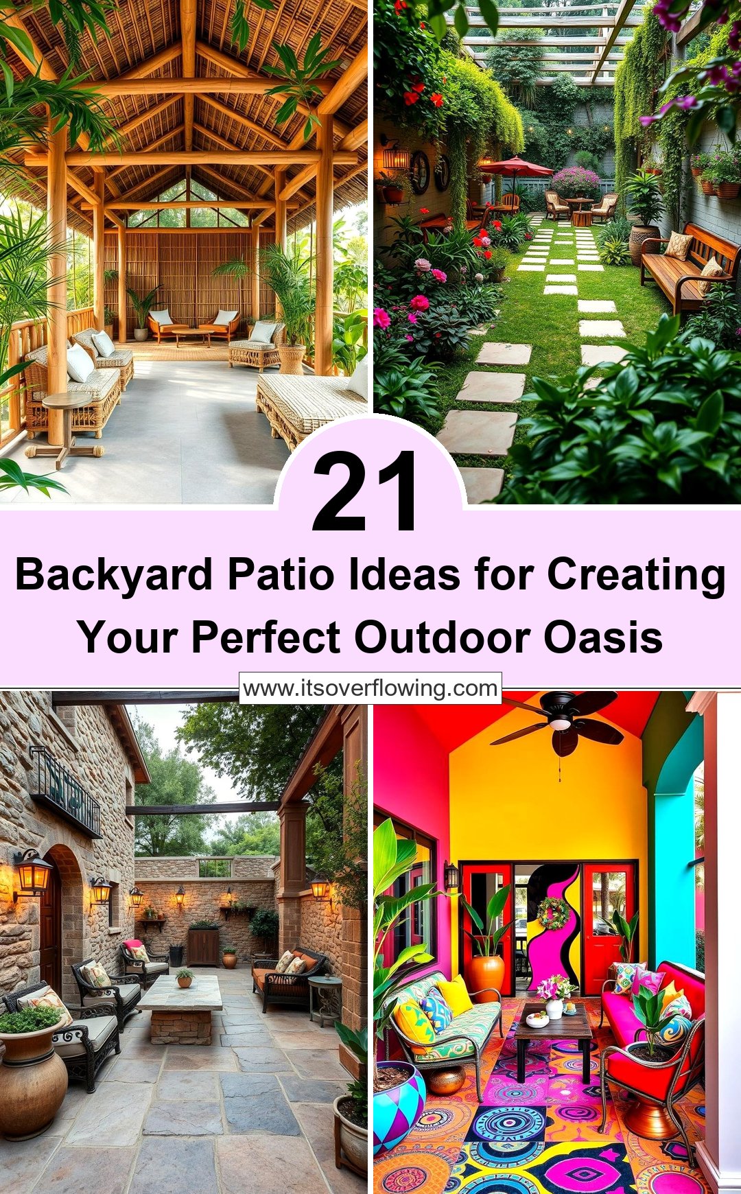 21 Backyard Patio Ideas for Creating Your Perfect Outdoor Oasis