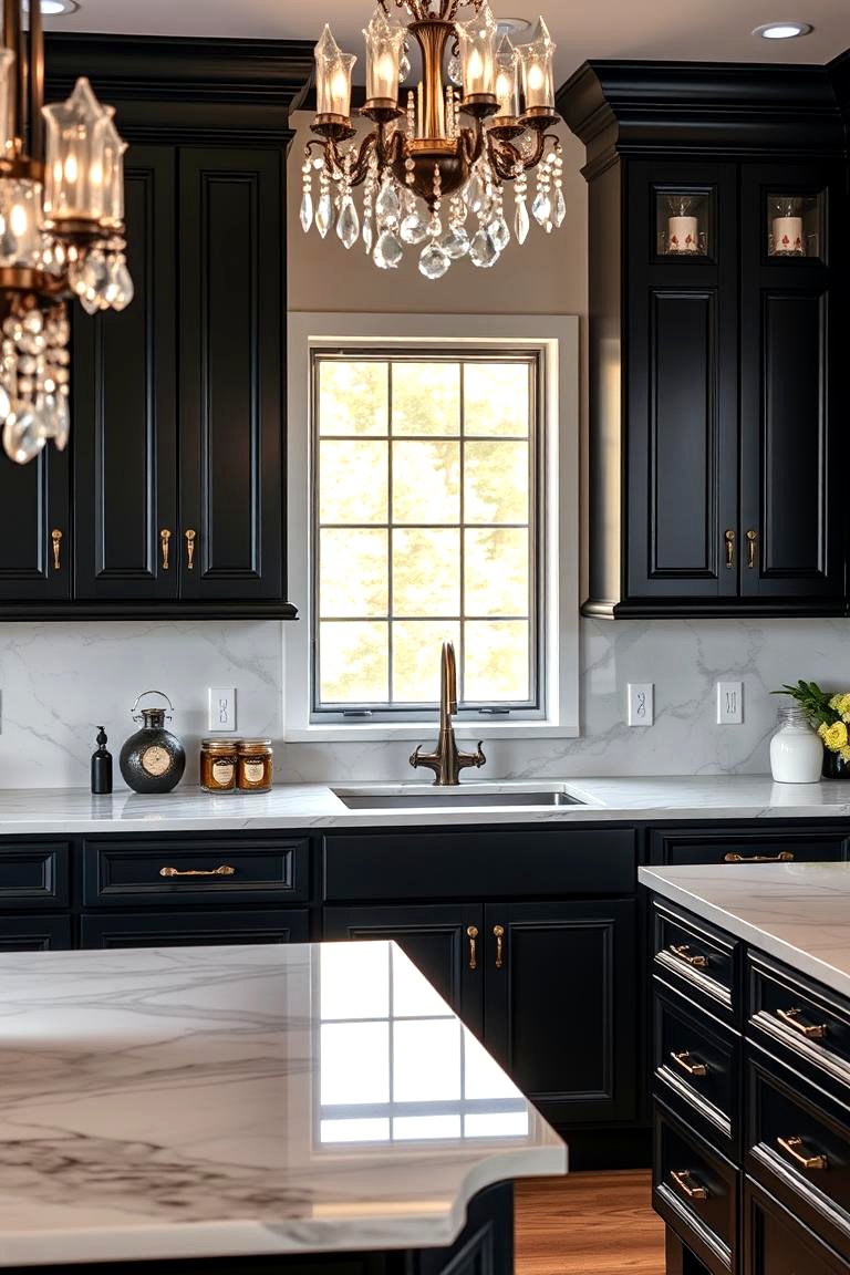 30 Black Kitchen Cabinet Ideas for Bold Modern Spaces