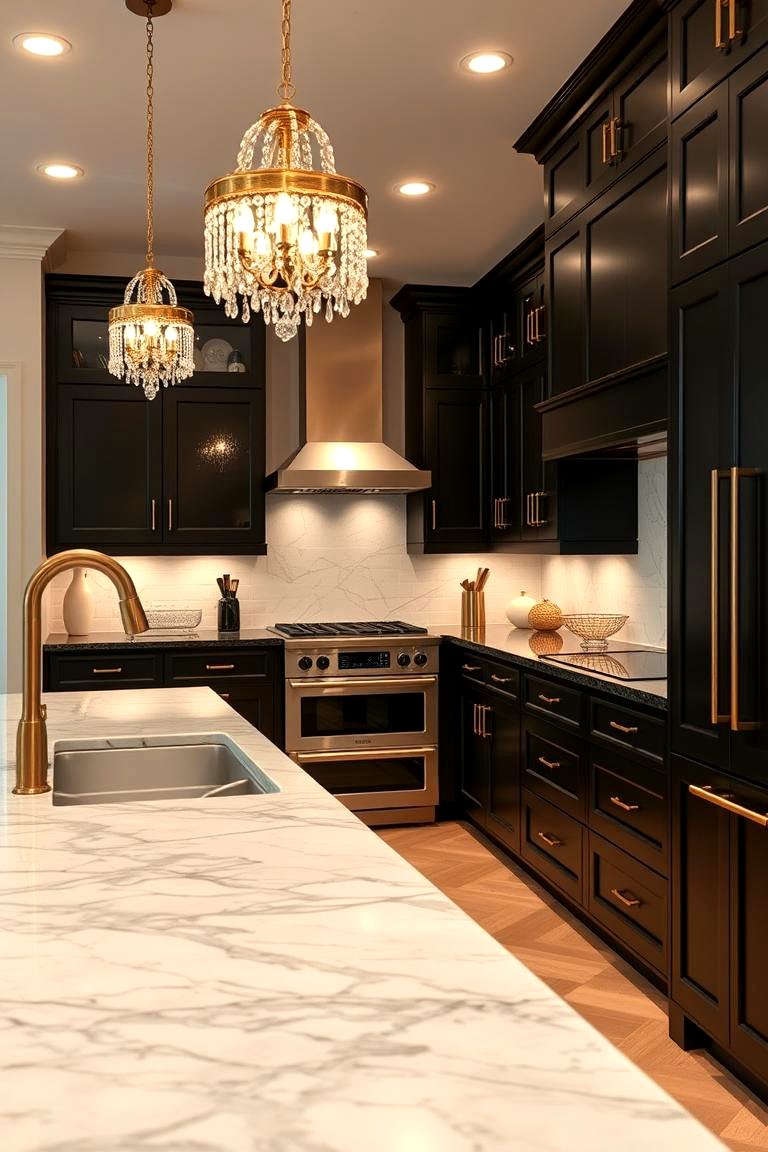 30 Black Kitchen Cabinet Ideas for Bold Modern Spaces