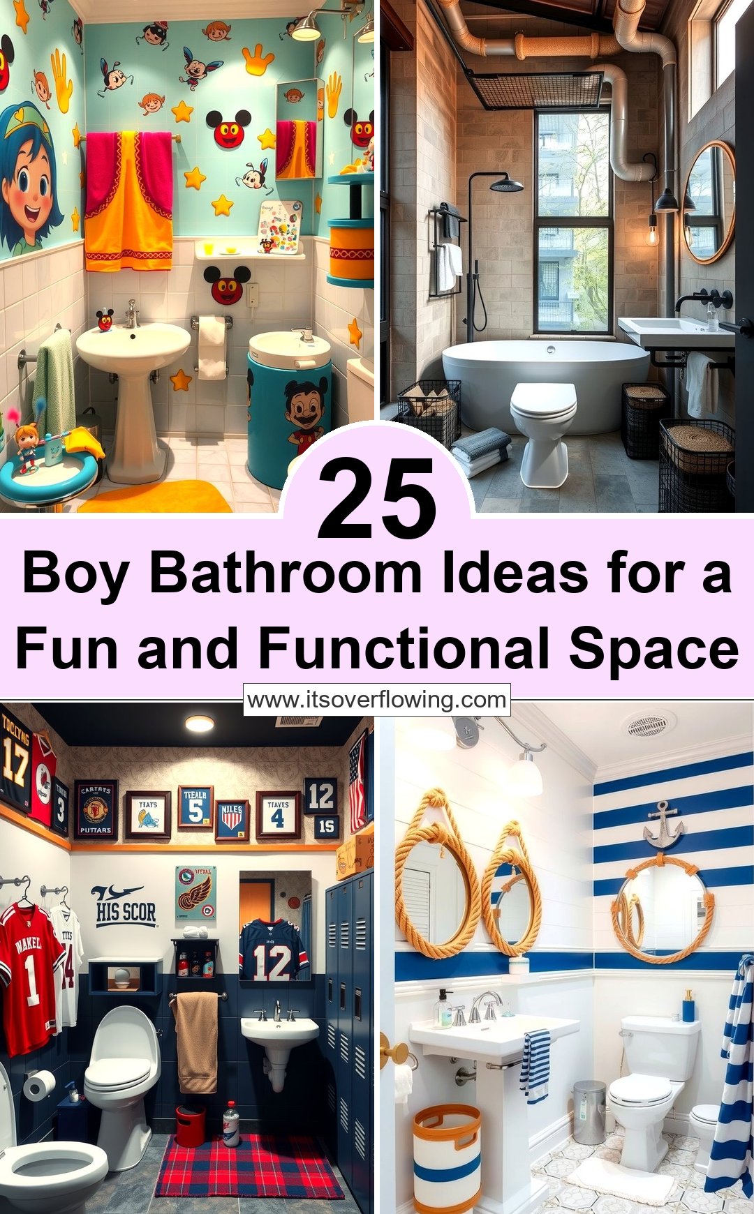 25 Boy Bathroom Ideas for a Fun and Functional Space