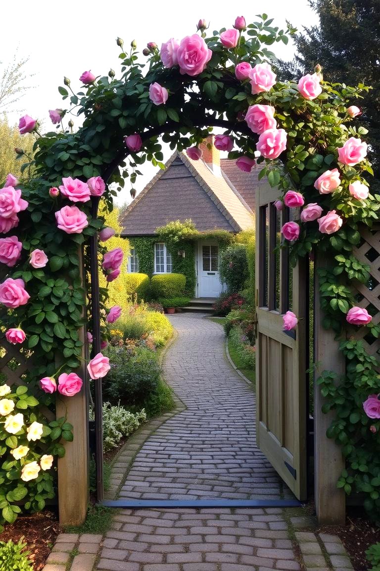 30 Garden Arch Ideas for Enchanting Outdoor Spaces