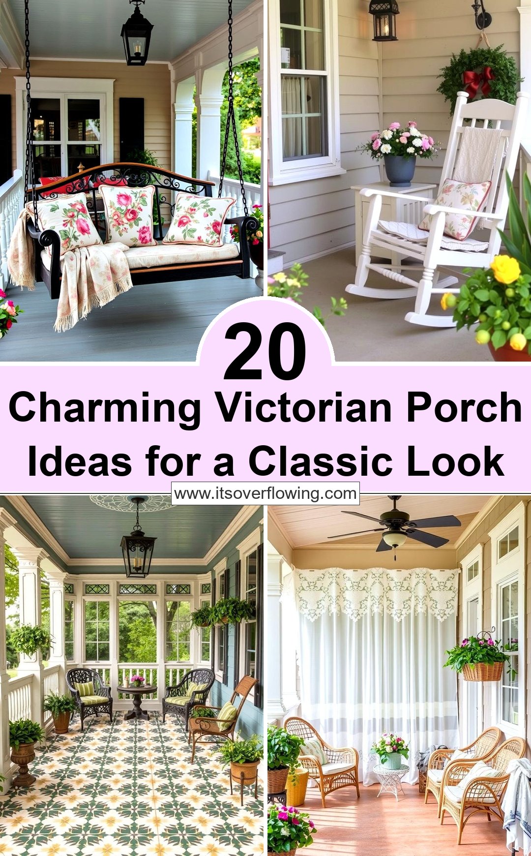 20 Charming Victorian Porch Ideas for a Classic Look