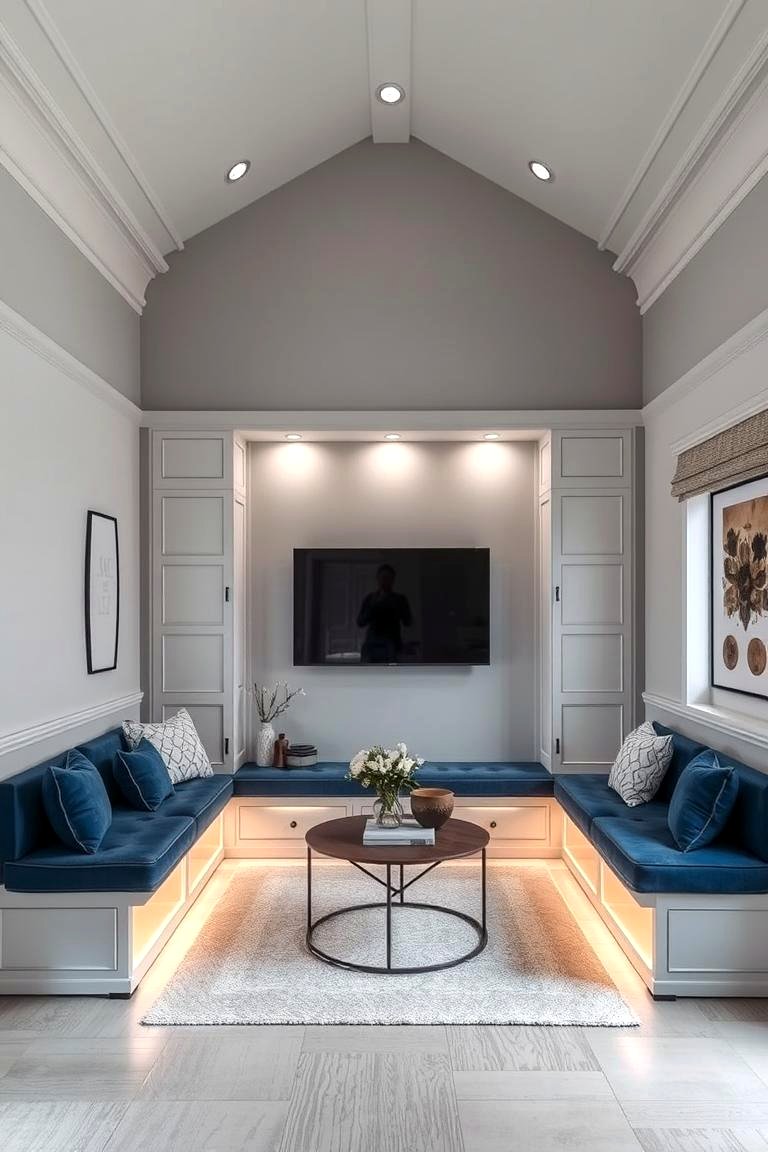 30 Navy Blue and Grey Living Room Ideas for Sophisticated Style