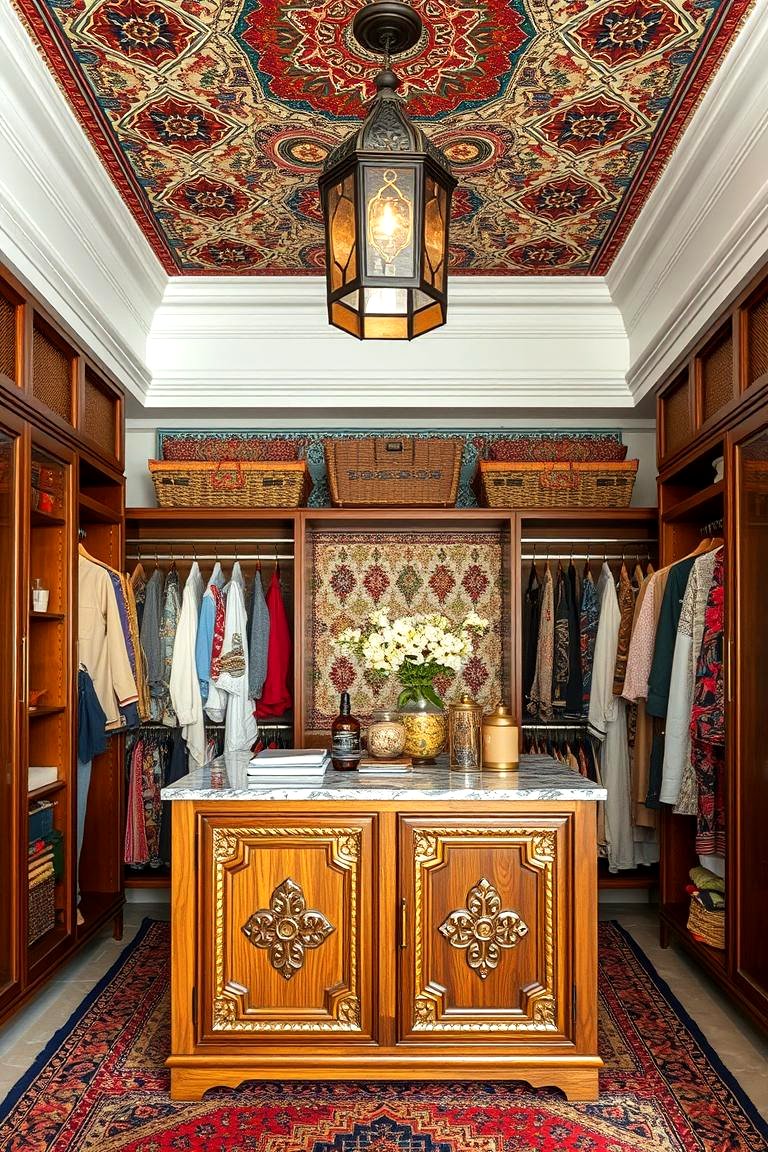 30 Closet Island Ideas: Luxurious Walk-In Storage Solutions