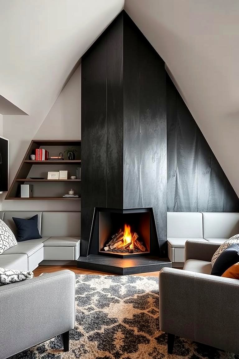 21 Modern Fireplace Ideas for Cozy Contemporary Living Rooms