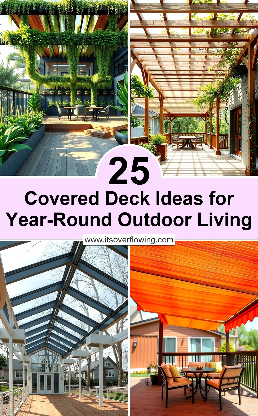 25 Covered Deck Ideas for Year-Round Outdoor Living
