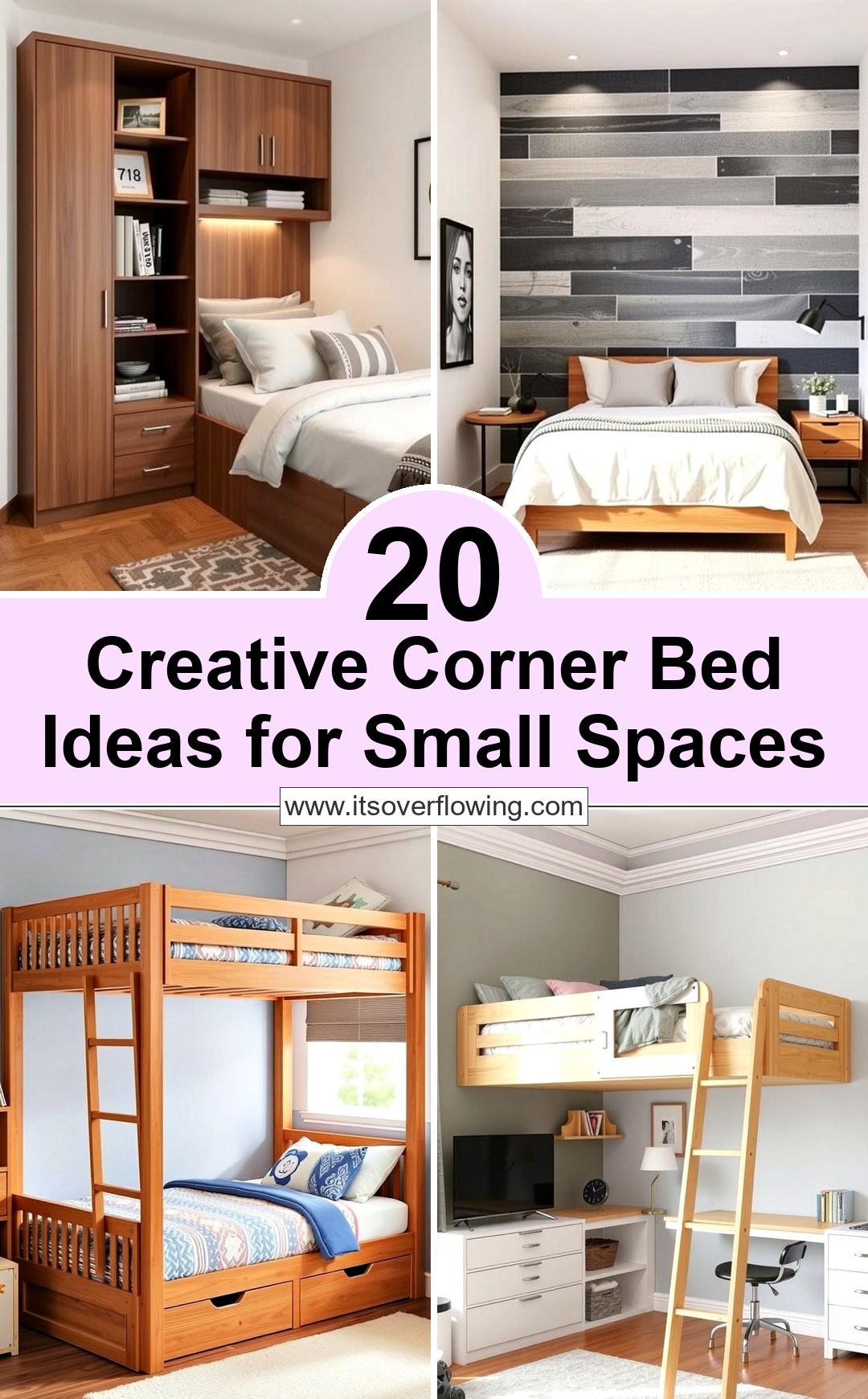 20 Creative Corner Bed Ideas for Small Spaces