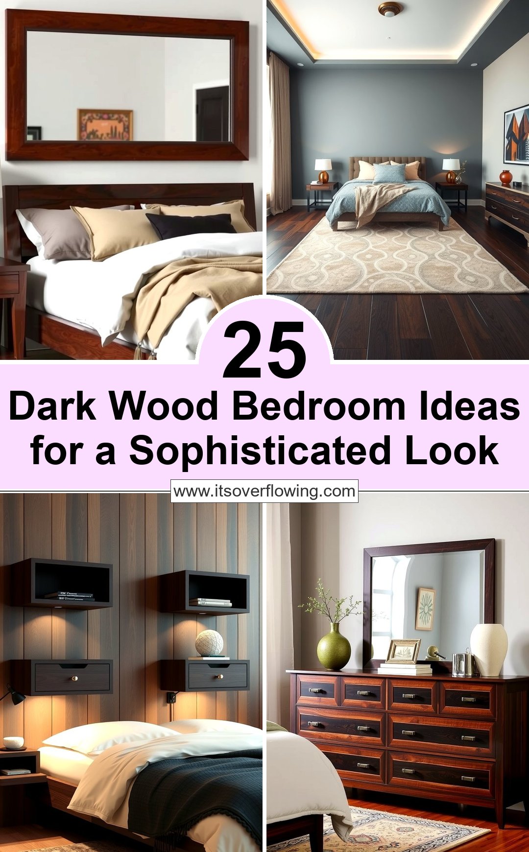25 Dark Wood Bedroom Ideas for a Sophisticated Look
