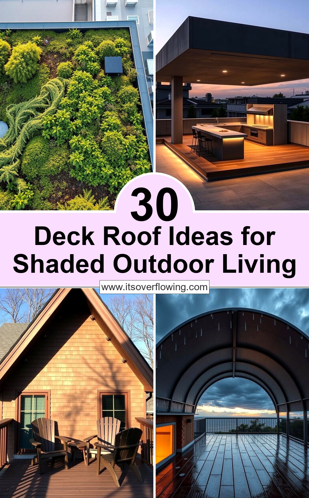 30 Deck Roof Ideas for Shaded Outdoor Living