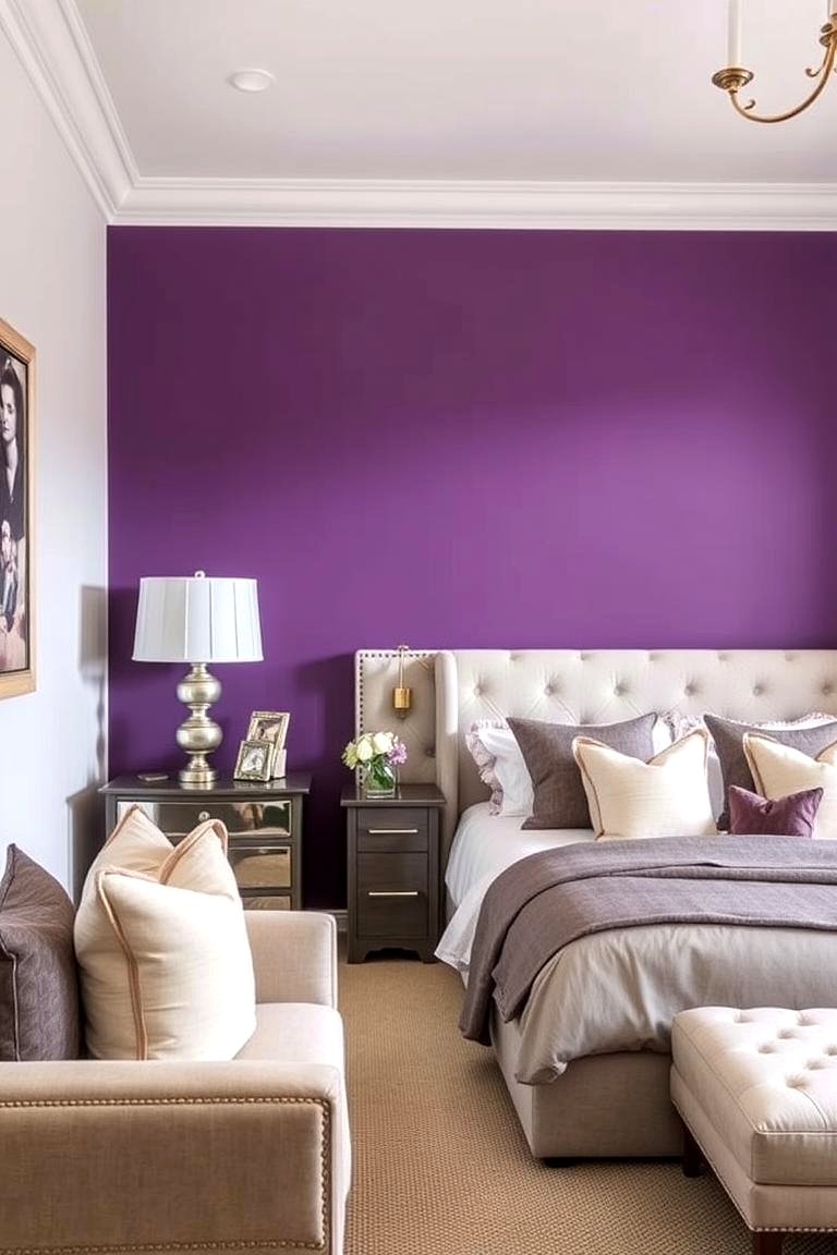 17 Purple Bedroom Ideas for Dreamy and Creative Spaces