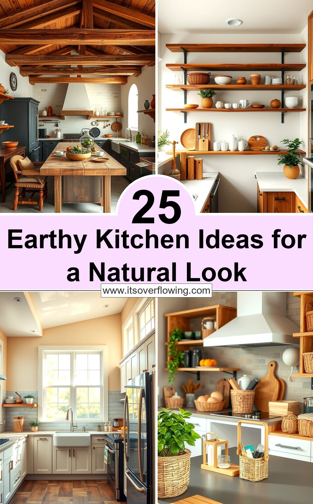25 Earthy Kitchen Ideas for a Natural Look