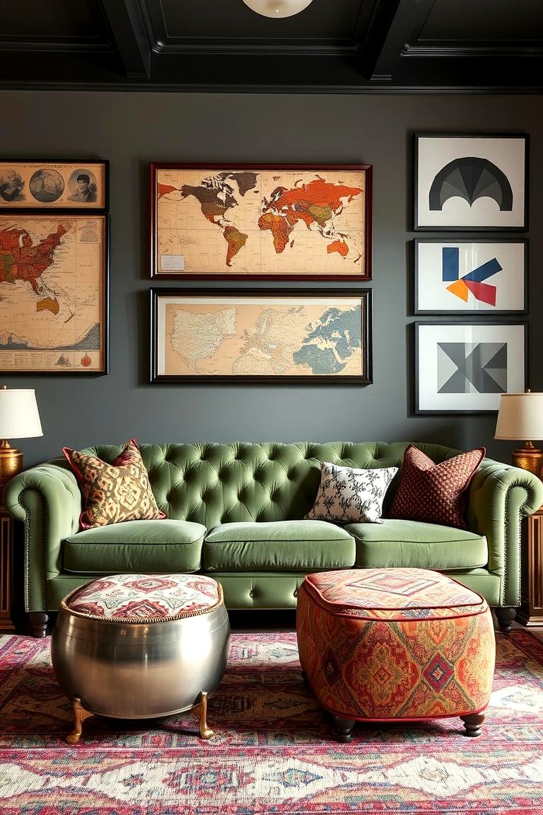 21 Sage Green Living Room Schemes for Calming Interior Designs