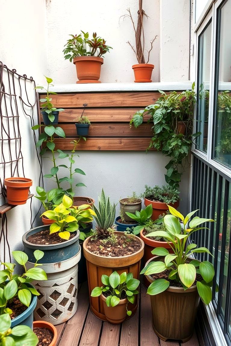 Curated visual reference: Visual Reference: 21 Balcony Garden Ideas To Transform Small Spaces Into Green