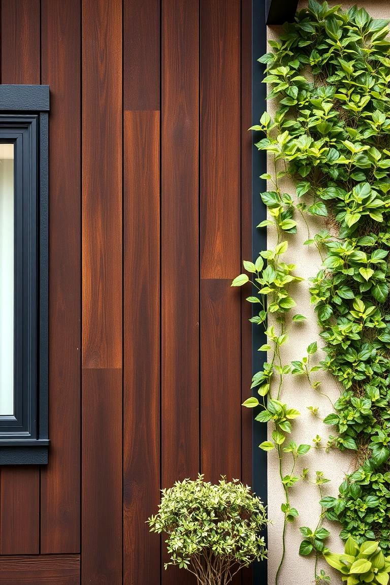 30 Dark Brown House With Black Trim Exterior Design Ideas