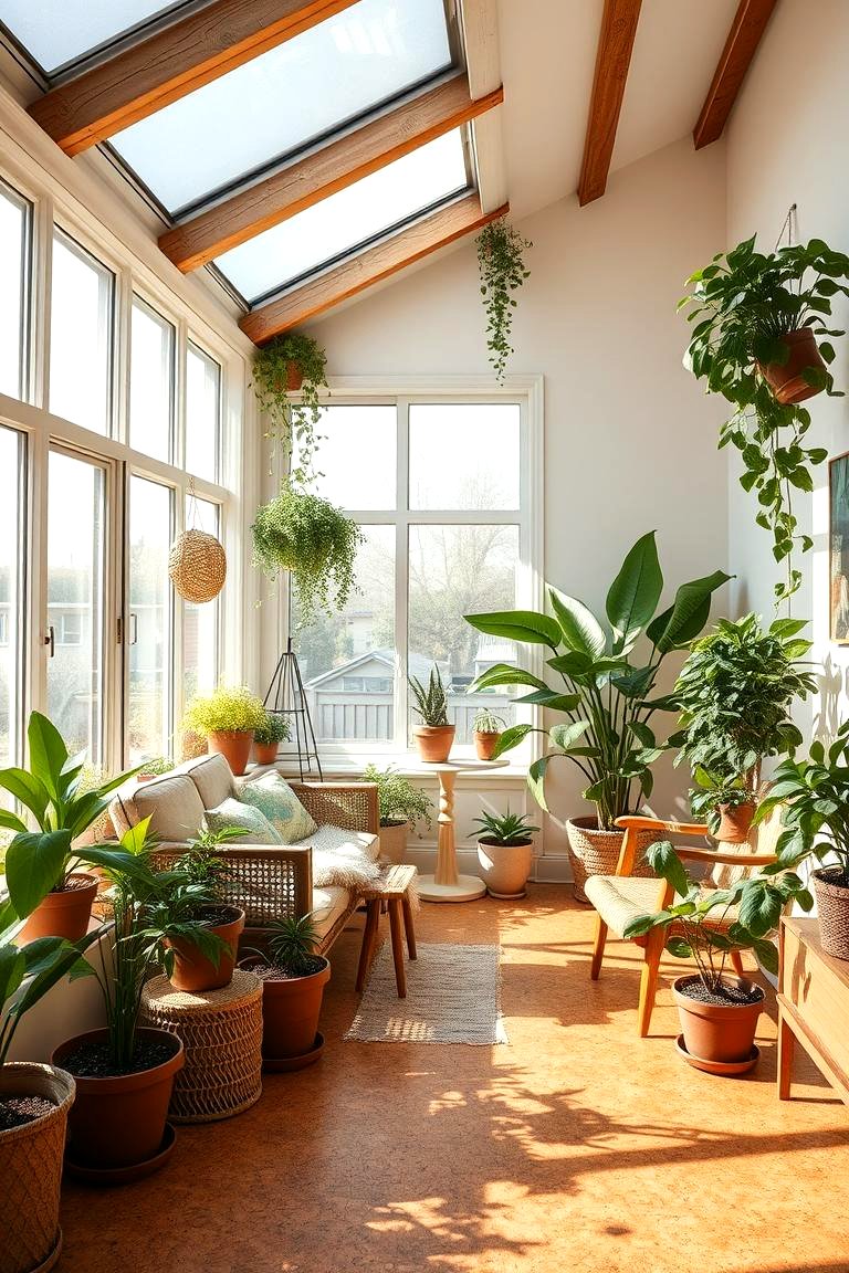 Picture of 30 Small Sunroom Ideas for Bright, Multi-Functional Spaces