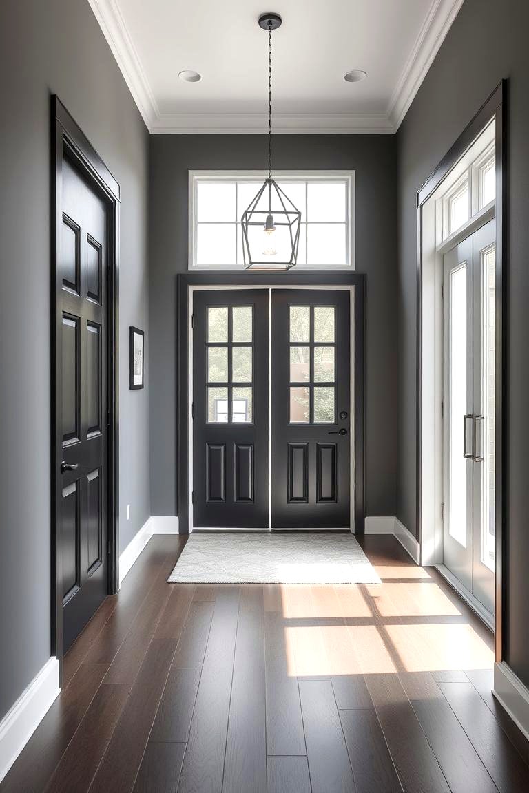 30 Grey House With Black Trim Ideas: Bold Exterior Designs