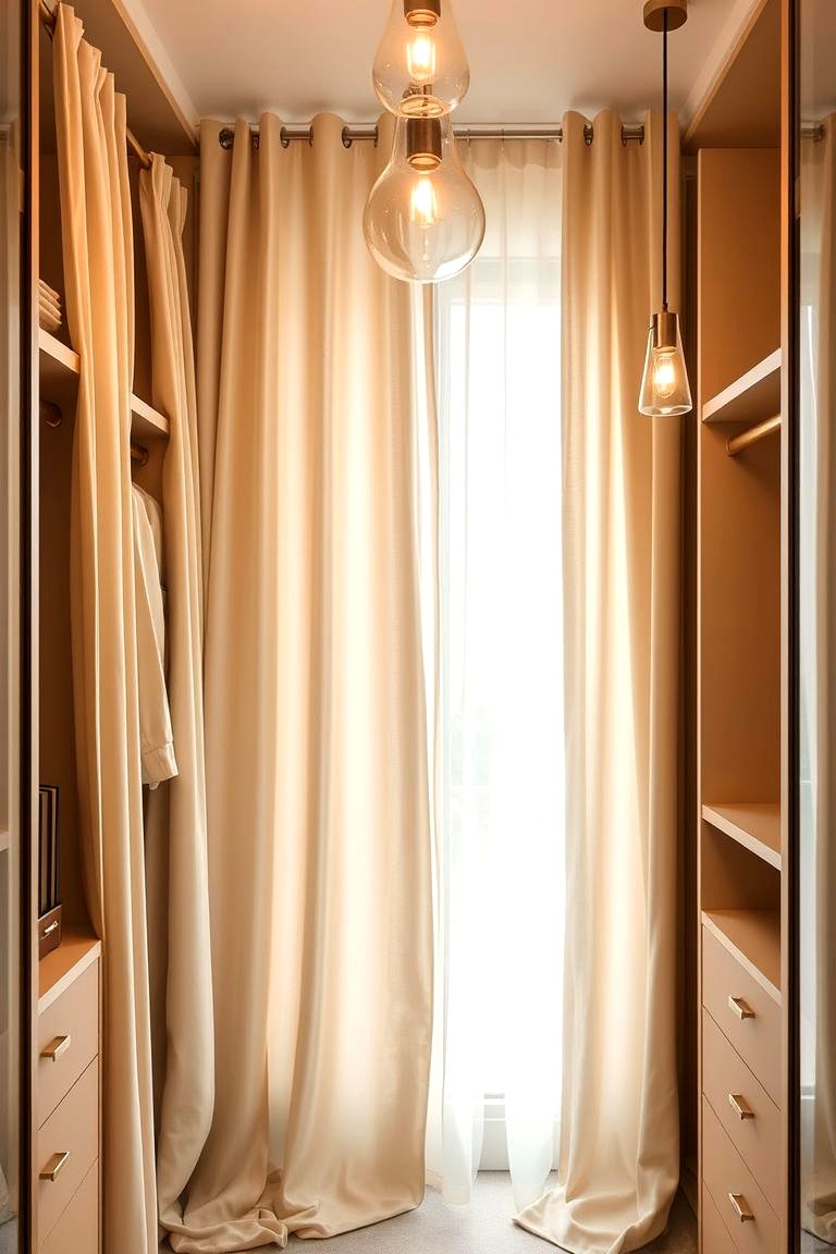 30 Closet Curtain Ideas for Stylish and Practical Storage