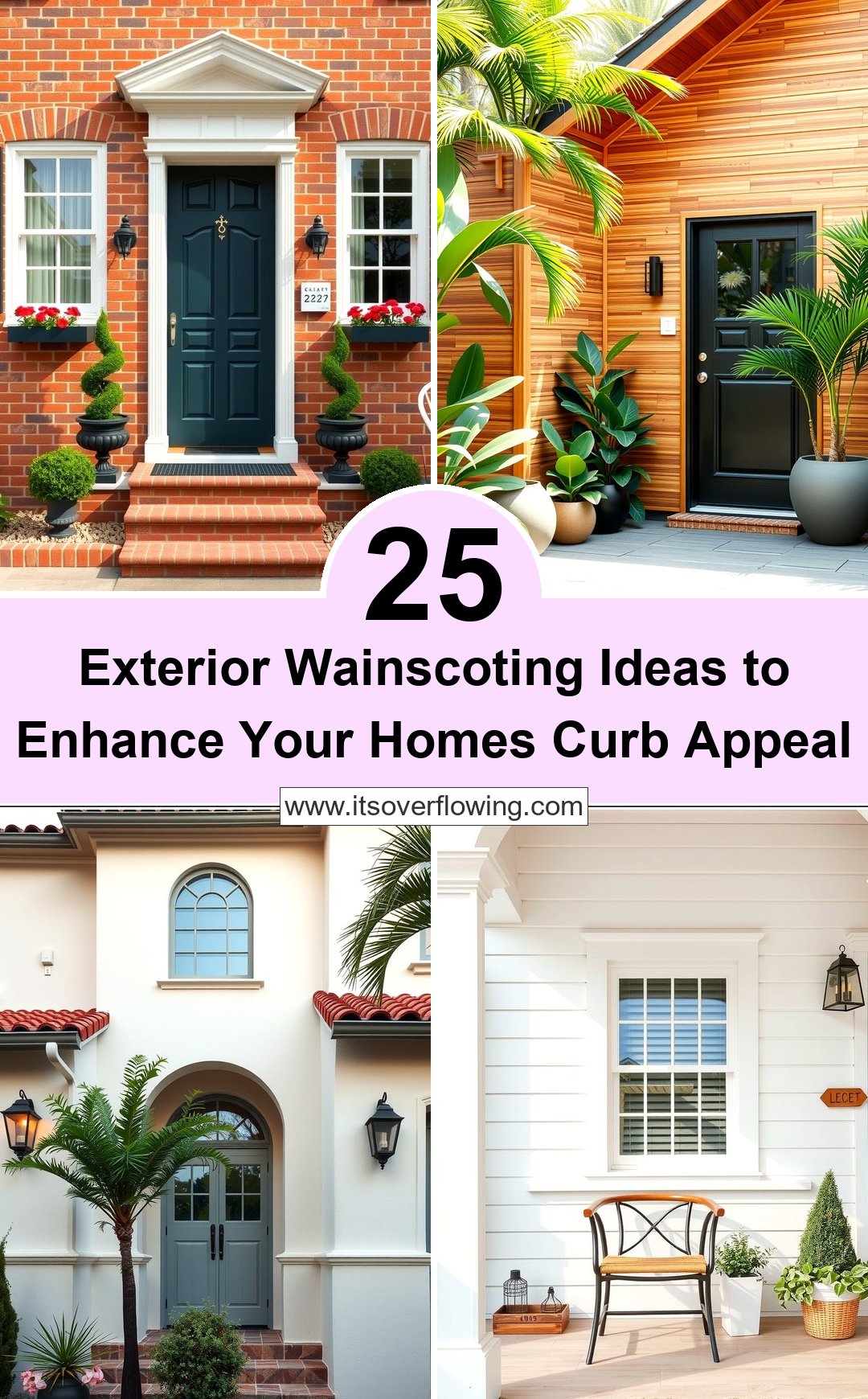 25 Exterior Wainscoting Ideas to Enhance Your Home's Curb Appeal