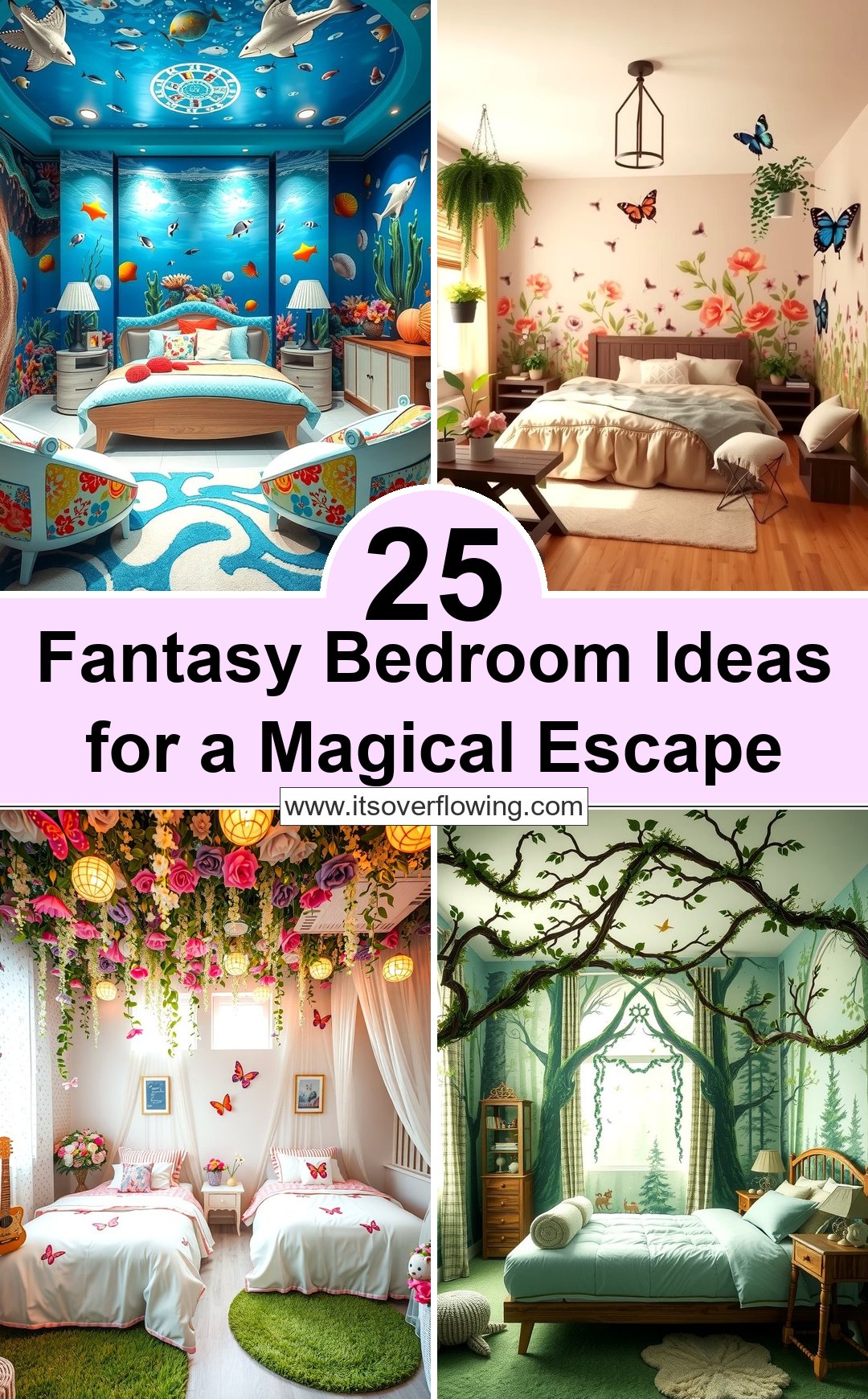 25 Fantasy Bedroom Ideas for a Magical Escape