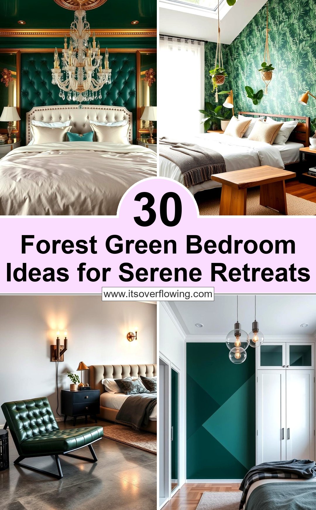 30 Forest Green Bedroom Ideas for Serene Retreats