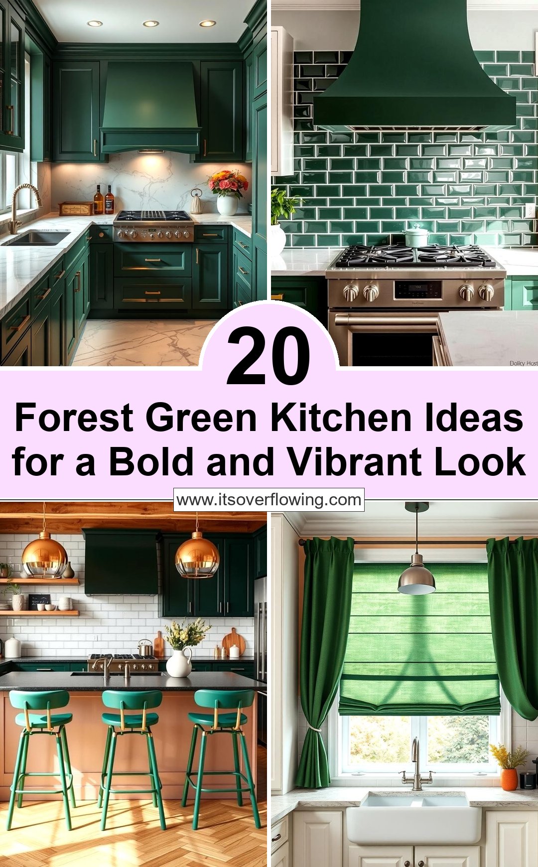 20 Forest Green Kitchen Ideas for a Bold and Vibrant Look