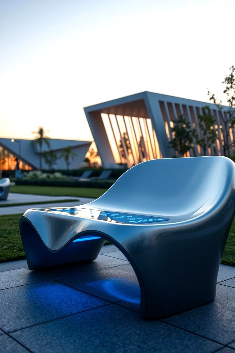 30 Charming Garden Bench Ideas for Relaxing Outdoor Spaces - Minimalist Garden Bench Ideas