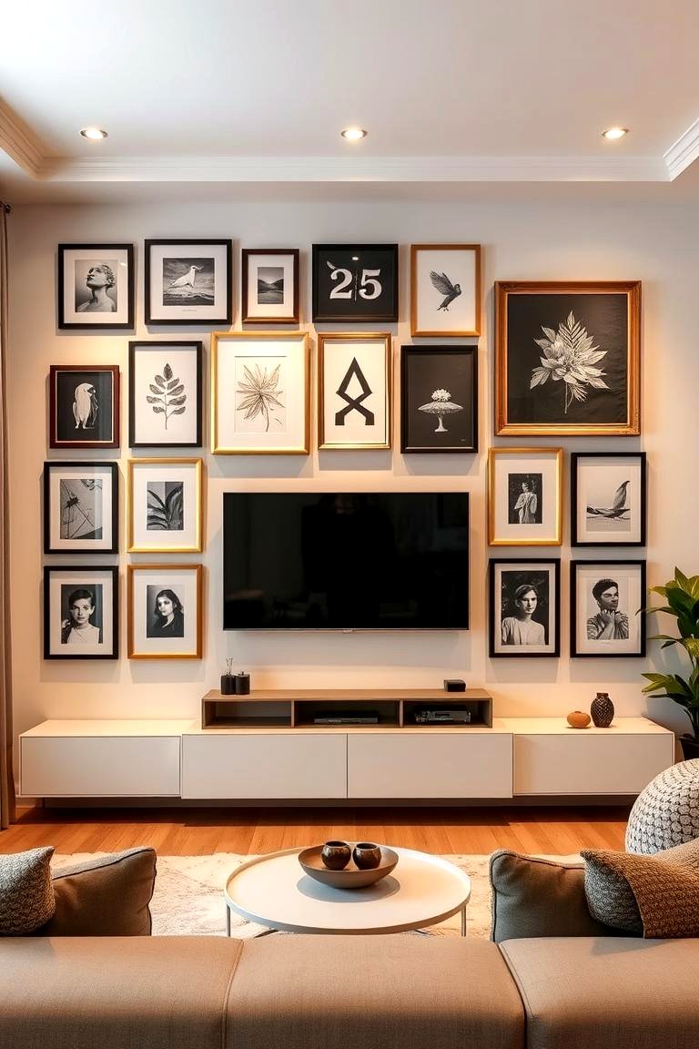 21 Innovative TV Wall Ideas to Maximize Living Room Space