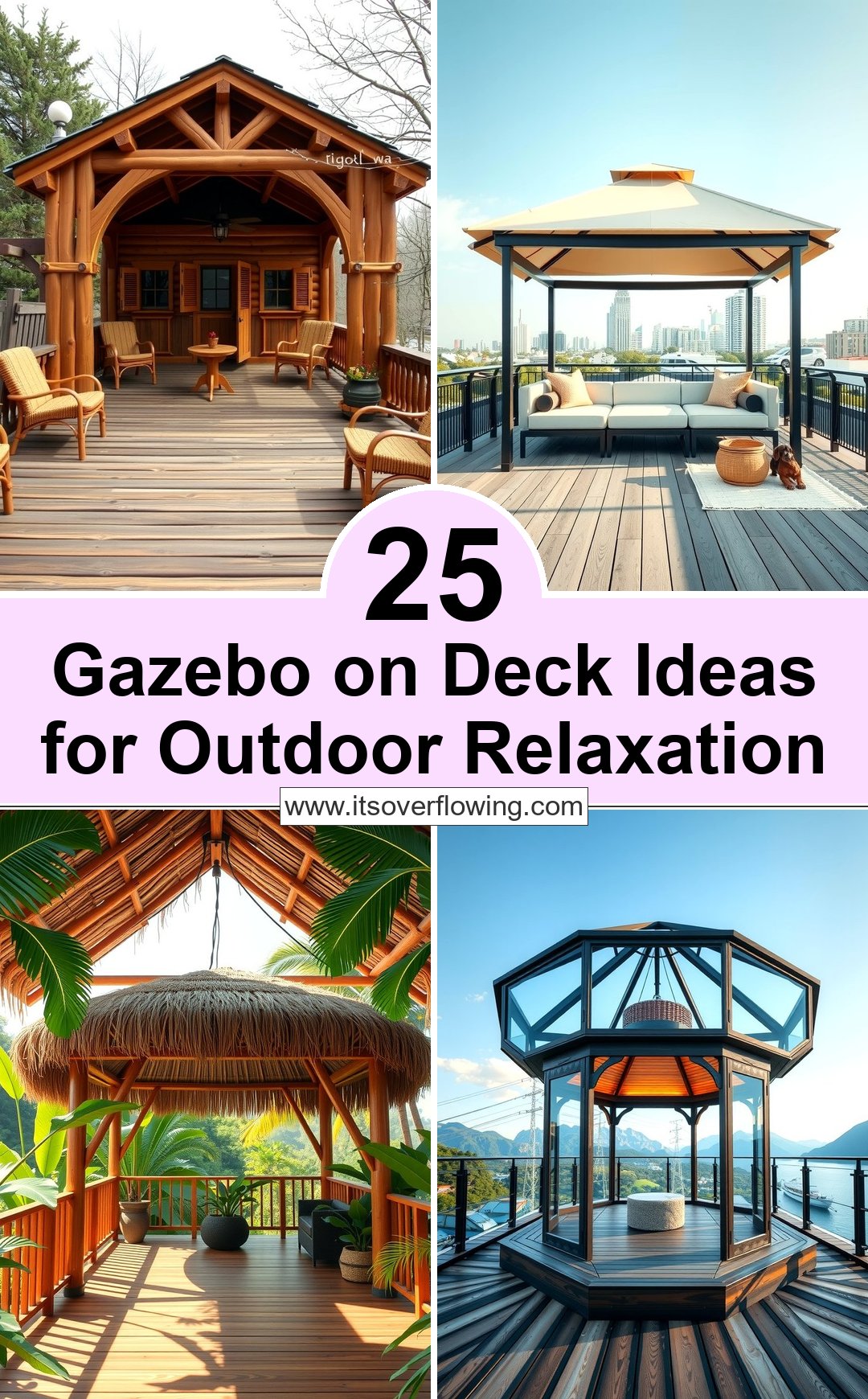 25 Gazebo on Deck Ideas for Outdoor Relaxation