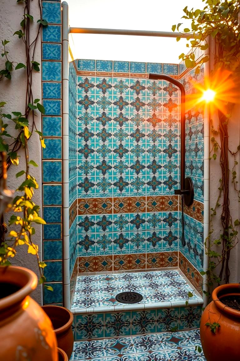 21 Outdoor Shower Designs for Poolside Luxury & Functionality