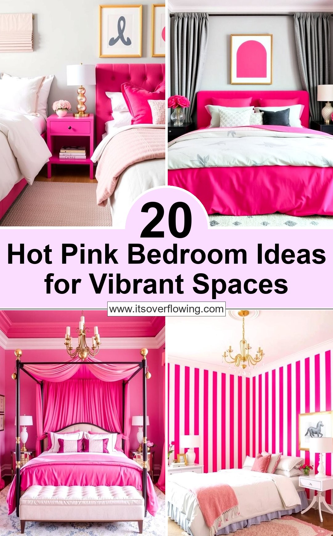 20 Hot Pink Bedroom Ideas for Vibrant Spaces